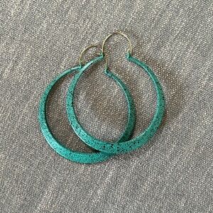 Noonday Patina Hoops